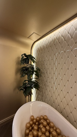 Карниз потолочный гипсовый с подсветкой КГС 039 3