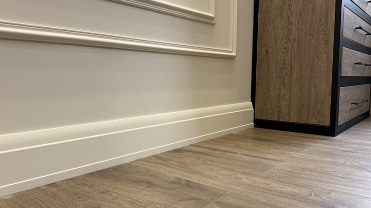 Плинтус напольный гипсовый ПН 016 