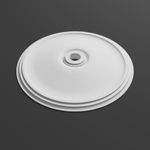 Розетка потолочная гипсовая РП 003