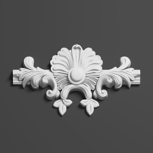 Угловой элемент гипсовый ДЭЛГ 019-2