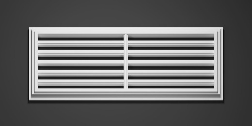 Вентиляционная решетка гипсовая ВР 024