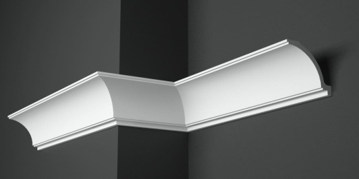 Карниз потолочный гипсовый высокий КГП 014