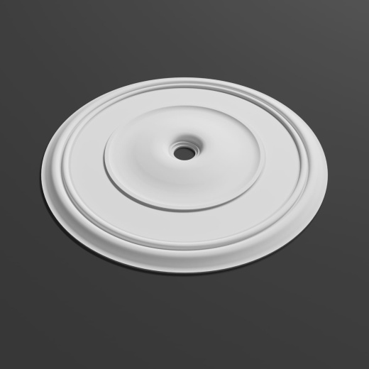 Розетка потолочная гипсовая РП 010