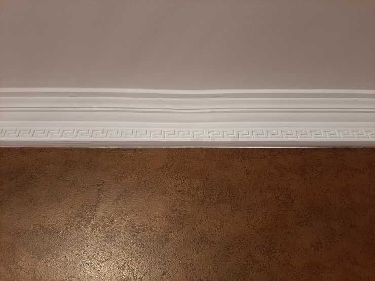 Карниз потолочный гипсовый лепной КЛ 022