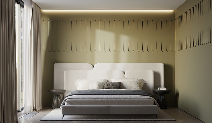 3D панель гипсовая 092