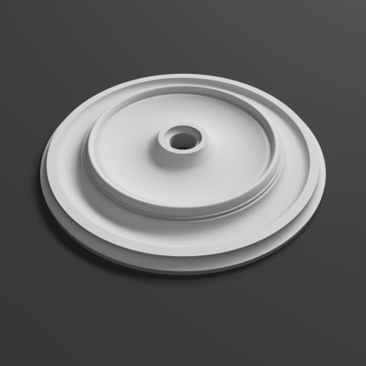 Розетка потолочная гипсовая РП 004