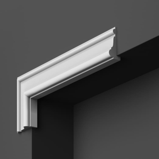 Молдинг угловой гипсовый ЛГУ 005