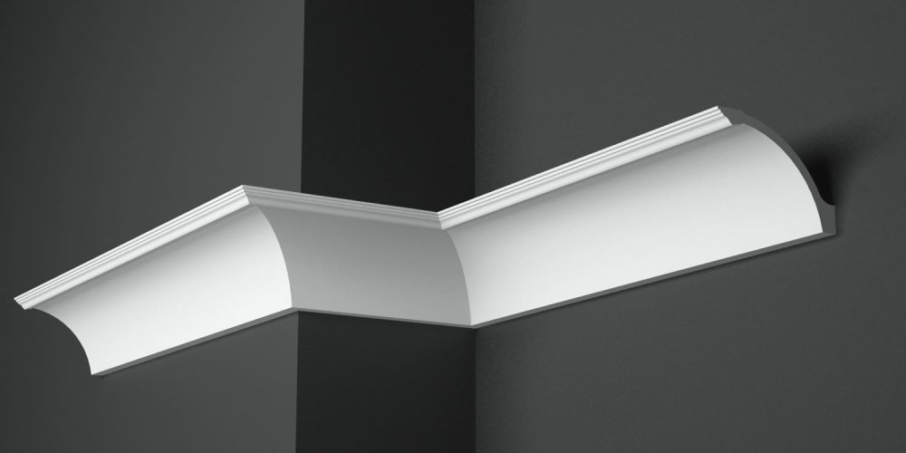 Карниз потолочный гипсовый высокий КГП 017