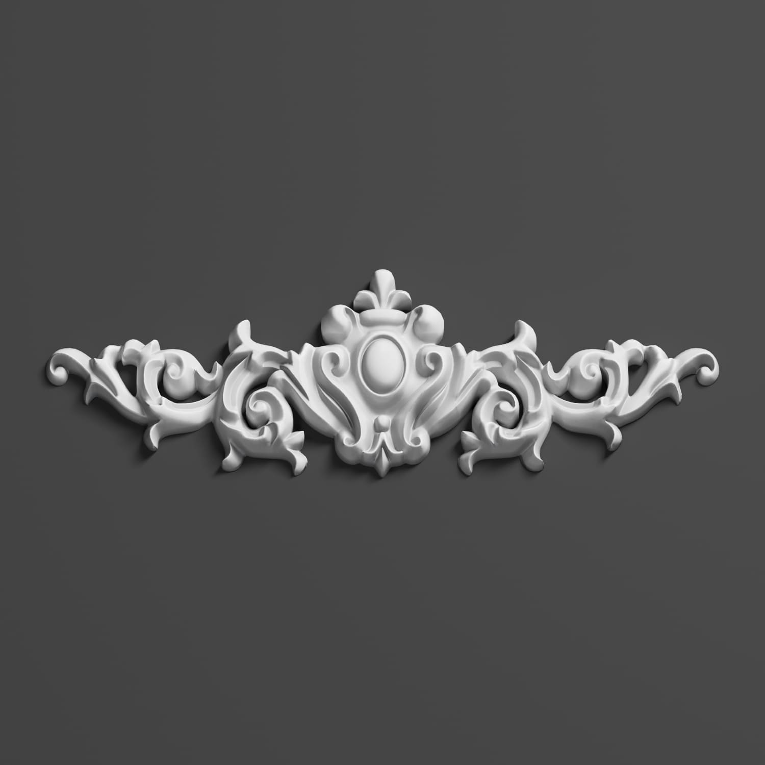 Декоративный элемент гипсовый ДЭ 028