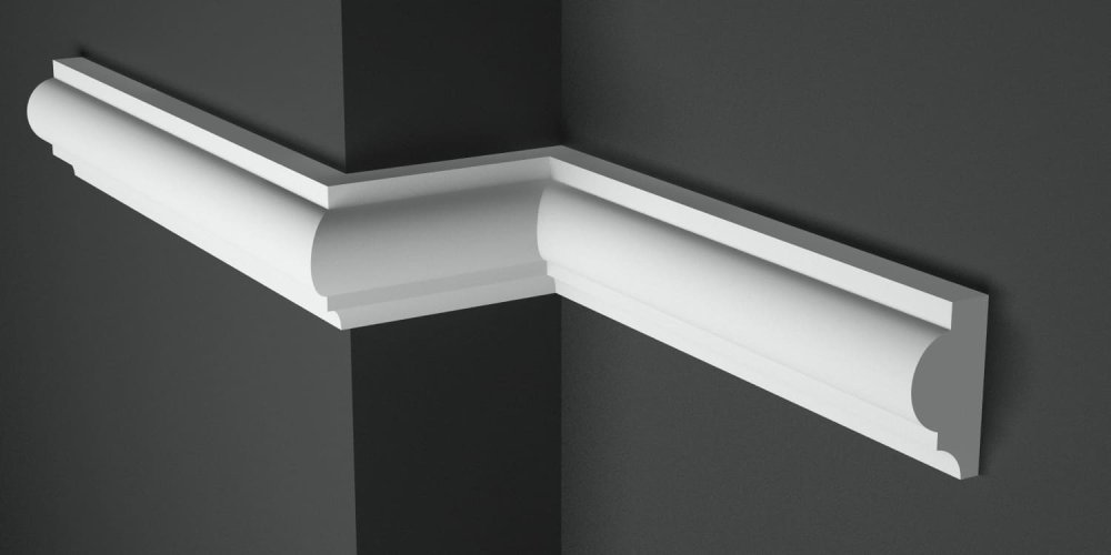 Молдинг гипсовый ЛГ 001 3