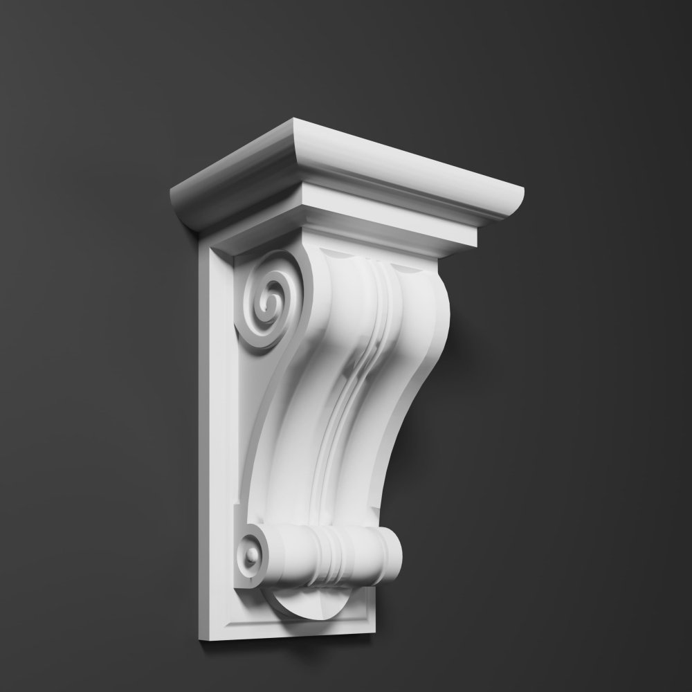 Кронштейн гипсовый КР 009