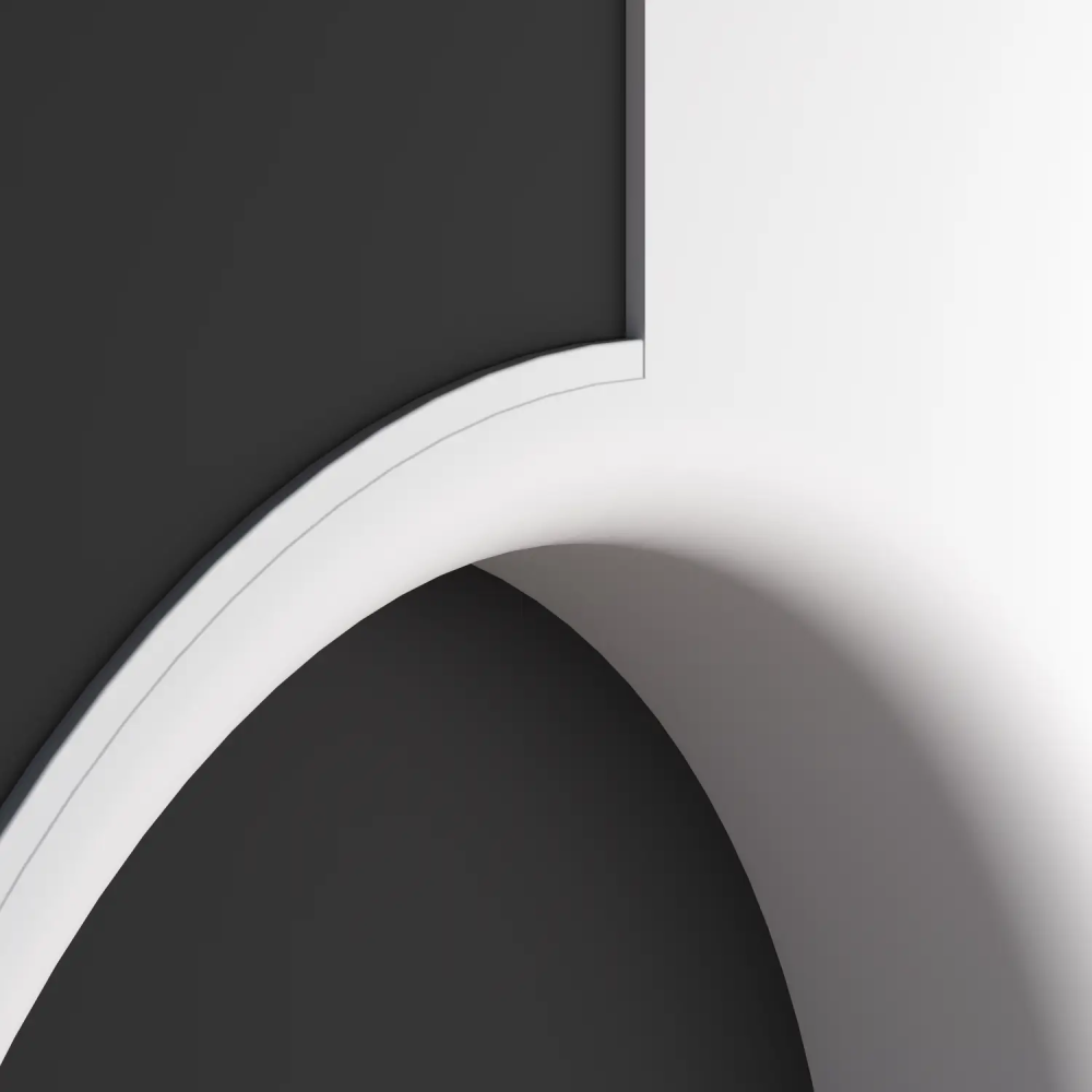 Соединитель радиусный гипсовый СРГ 043 Rad