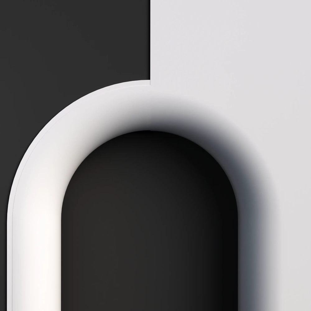 Соединитель радиусный гипсовый СРГ 002 Rad