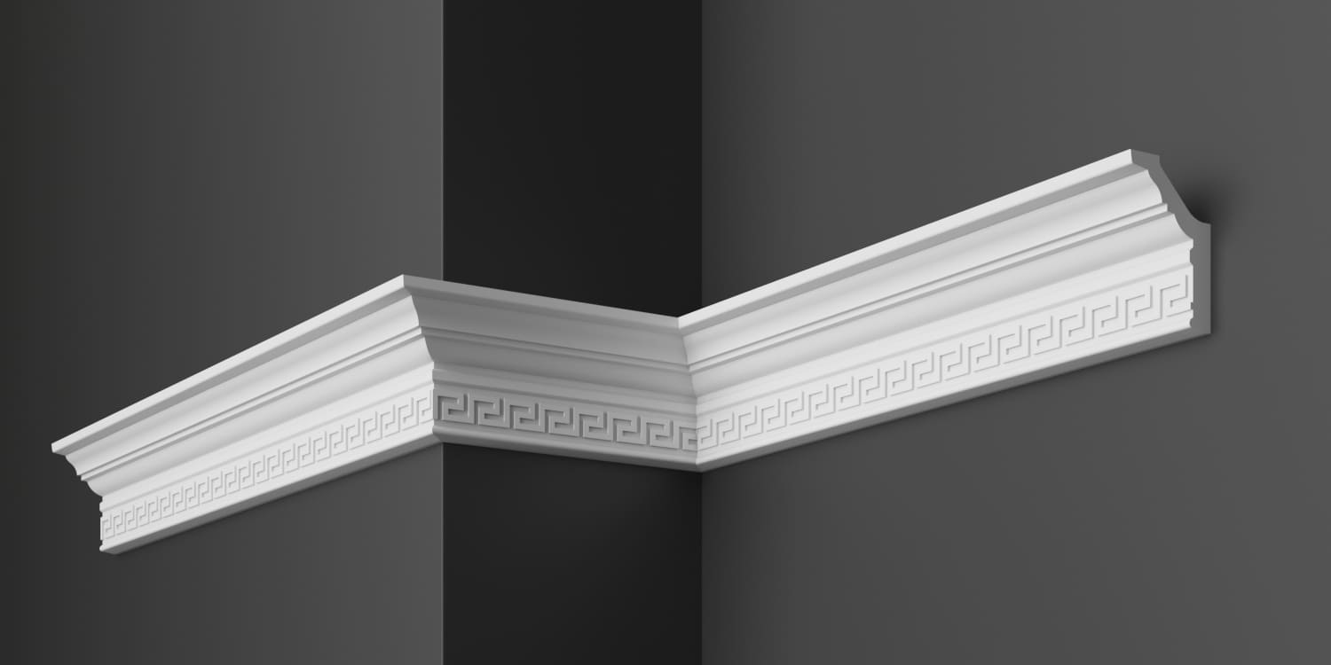 Карниз потолочный гипсовый лепной КЛ 022