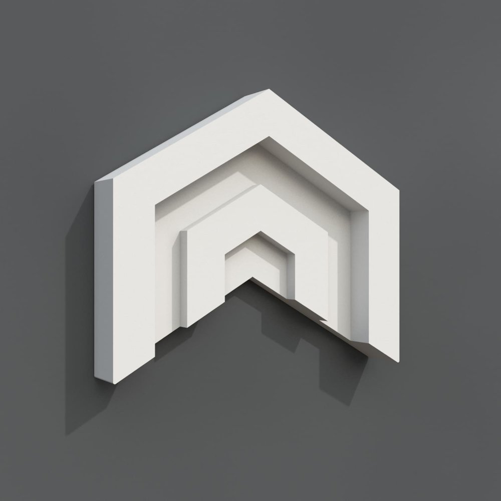 3D панель гипсовая 069