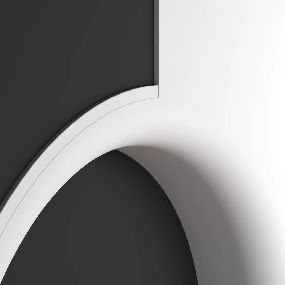 Соединитель радиусный гипсовый СРГ 006 Rad