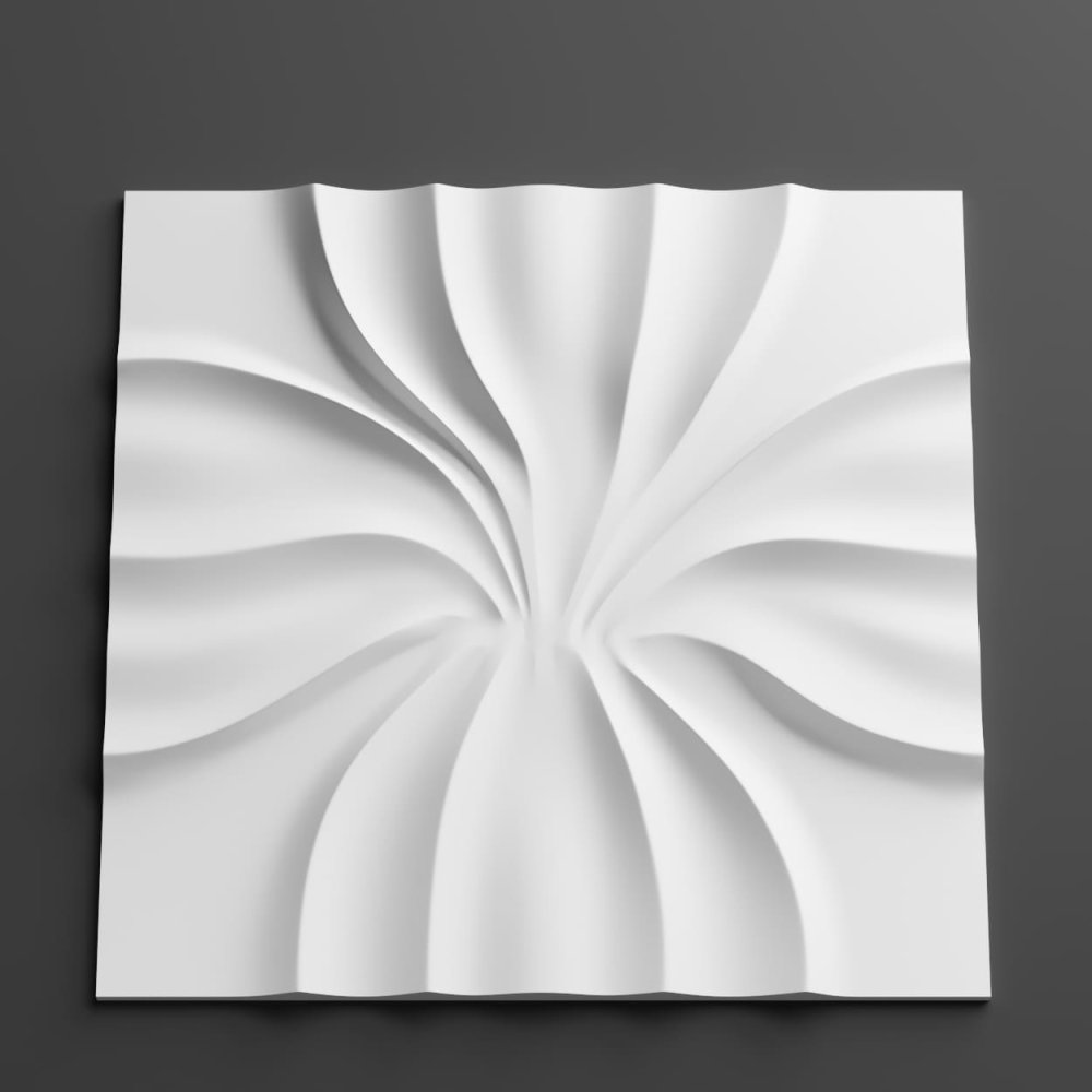 3D панель гипсовая 053