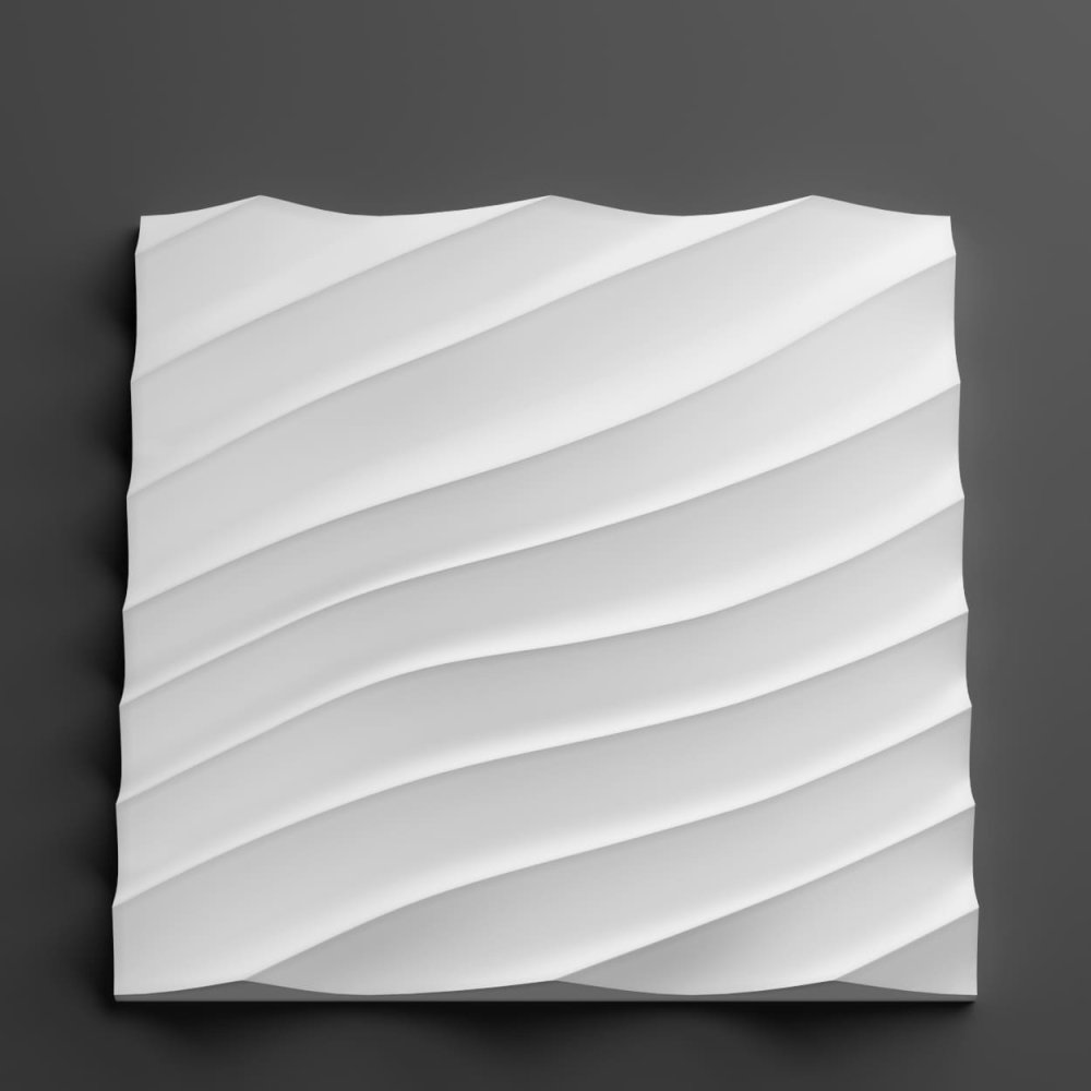 3D панель гипсовая 016
