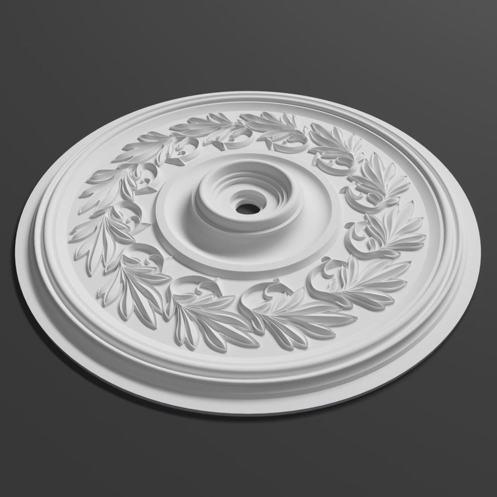 Розетка потолочная гипсовая РП 032