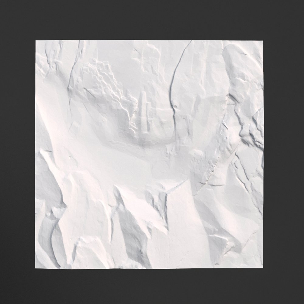 3D панель гипсовая 134 3