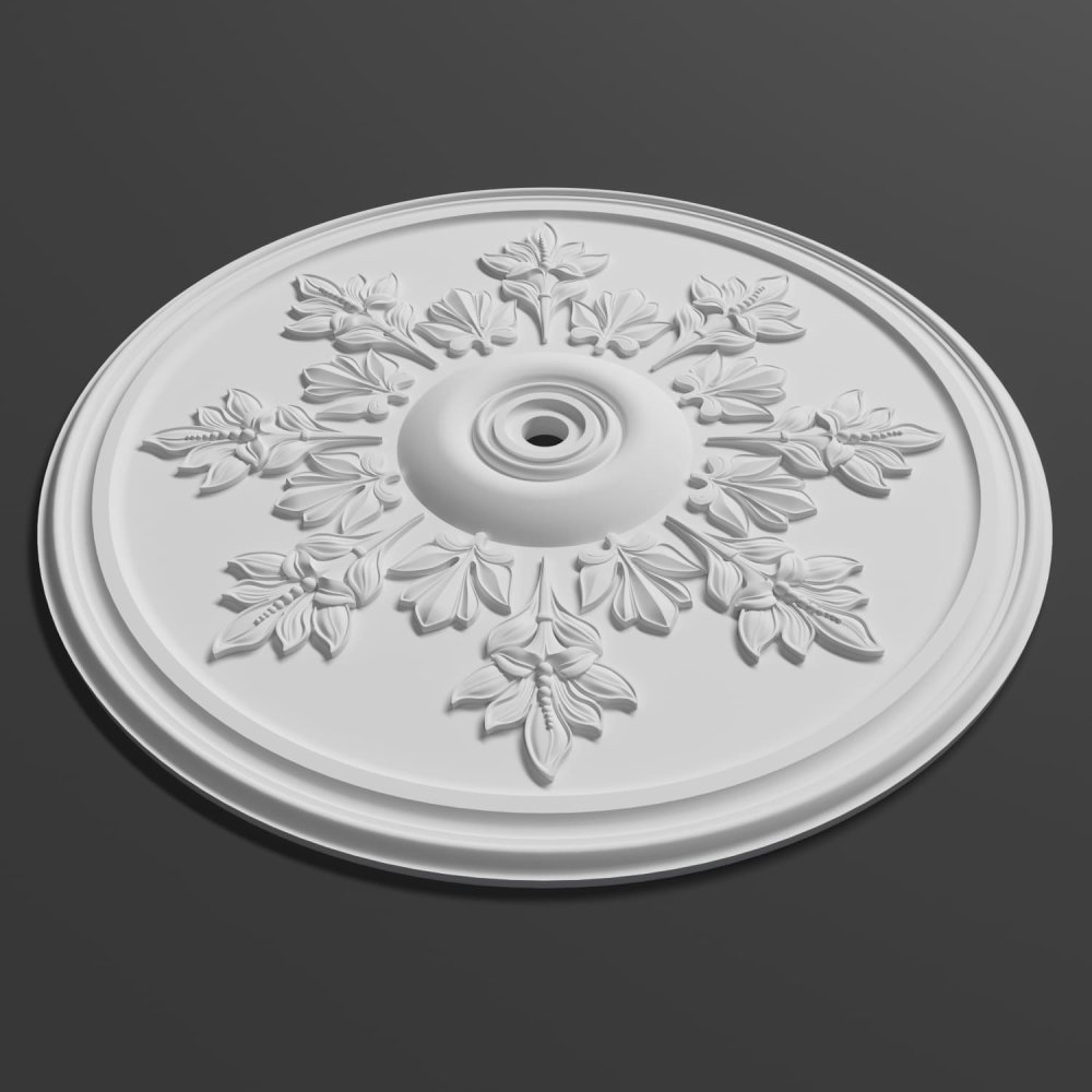 Розетка потолочная гипсовая РП 033