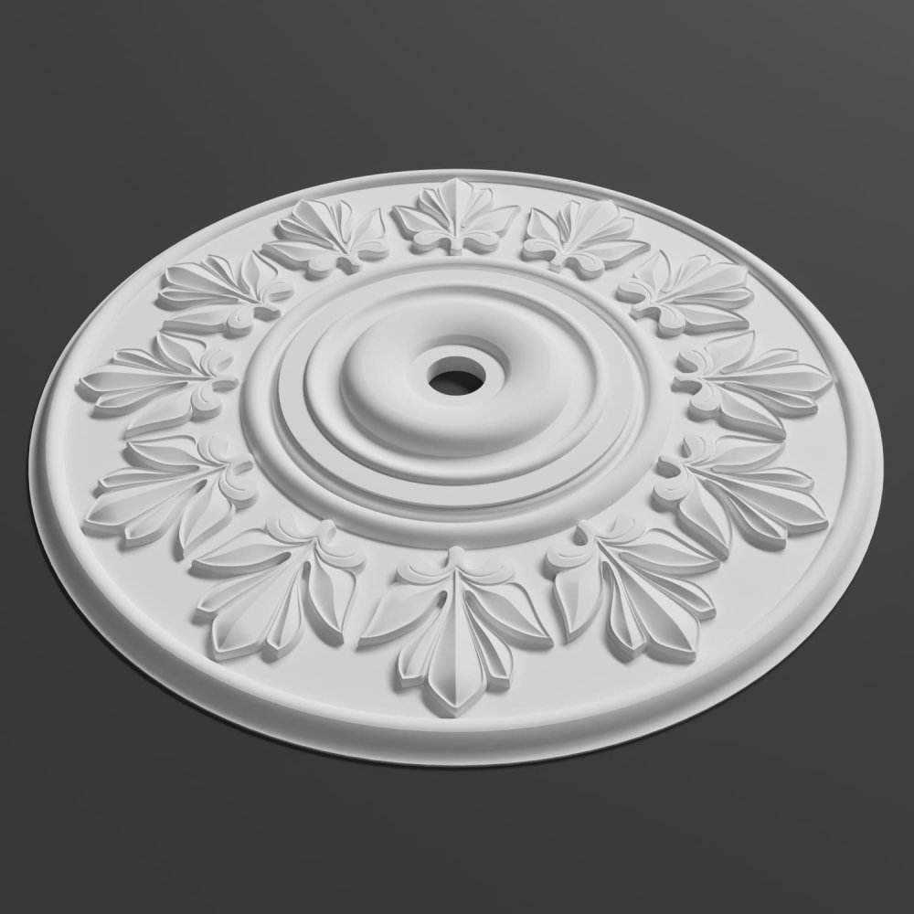 Розетка потолочная гипсовая РП 029