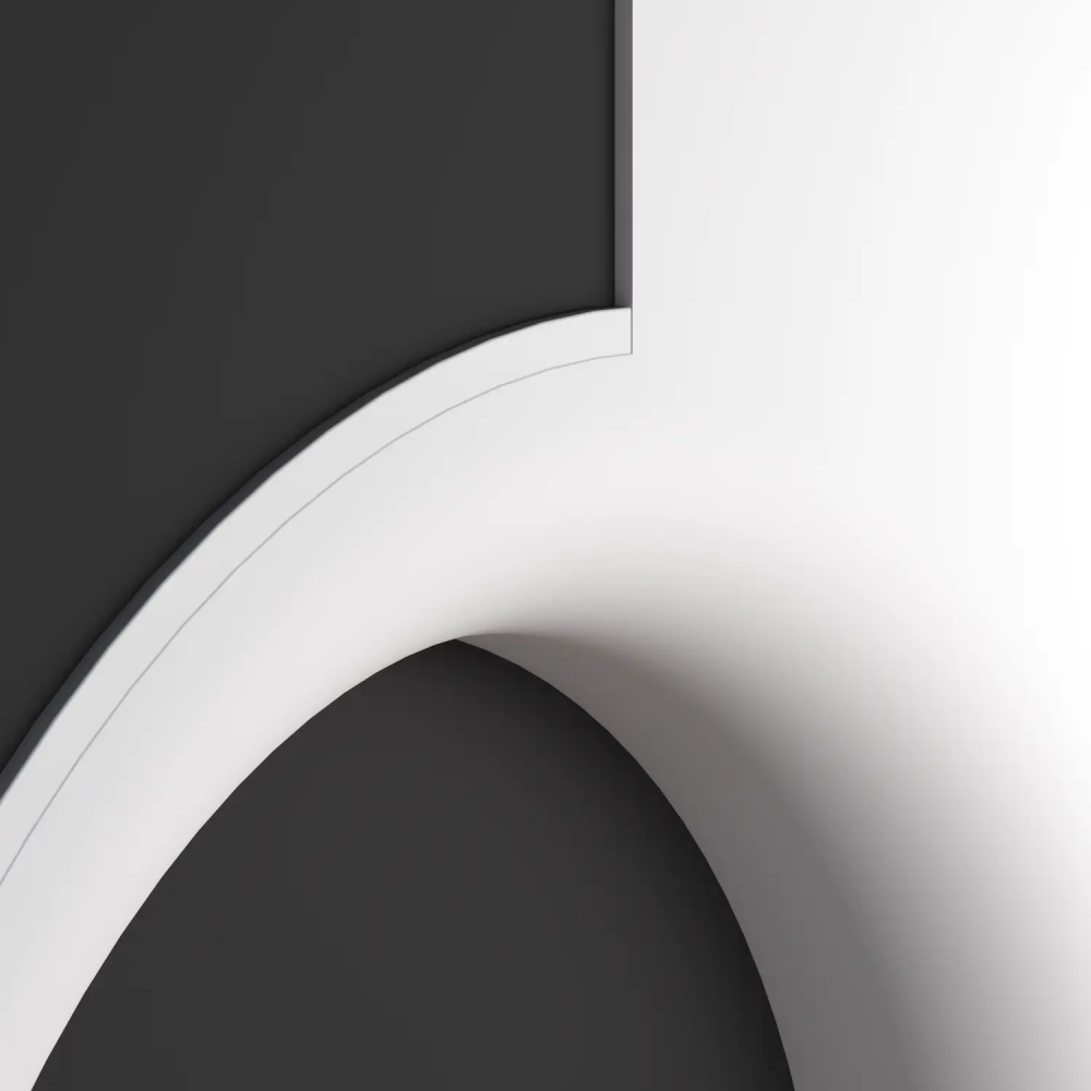 Соединитель радиусный гипсовый СРГ 020 Rad