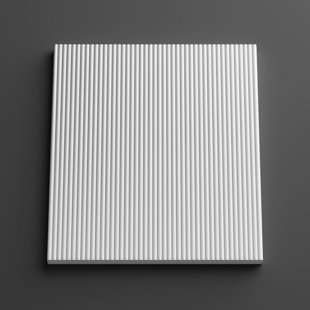 3D панель гипсовая 037