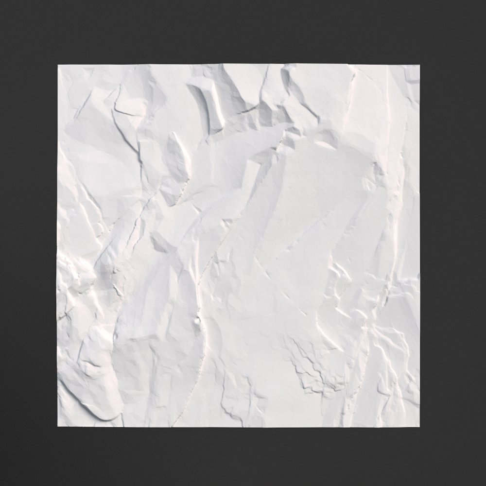 3D панель гипсовая 134 7