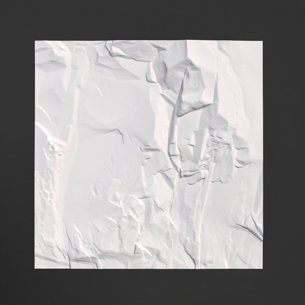 3D панель гипсовая 134 8