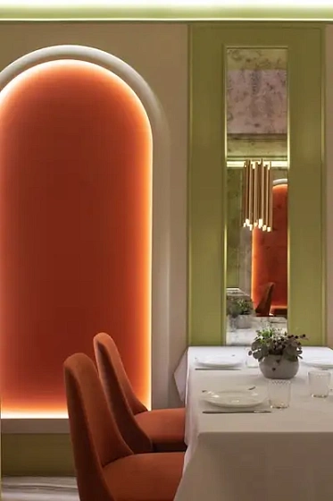 Карниз потолочный гипсовый с подсветкой КГС 030