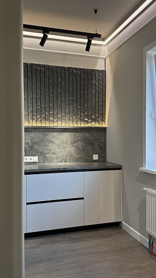 3D панель гипсовая скала 107