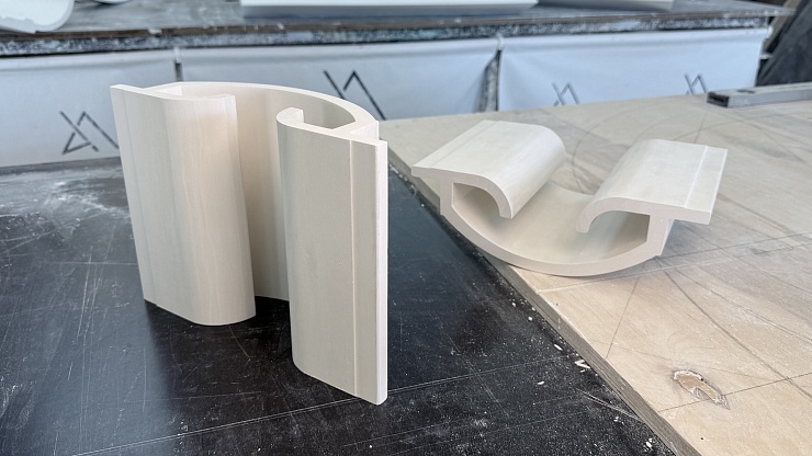 Светильник встраиваемый потолочный гипсовый LINE 025