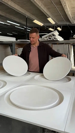 3D панель гипсовая 080 1