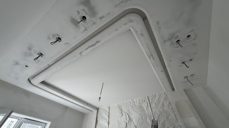 Светильник встраиваемый потолочный гипсовый LINE 025