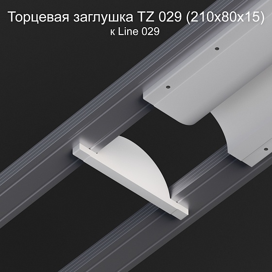 Торцевая заглушка TZ 029 к Line 029