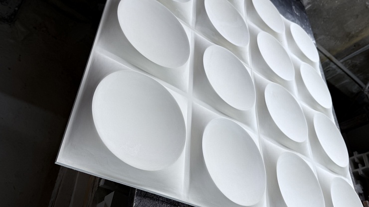 3D панель гипсовая 055