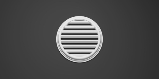 Вентиляционная решетка гипсовая ВР 023