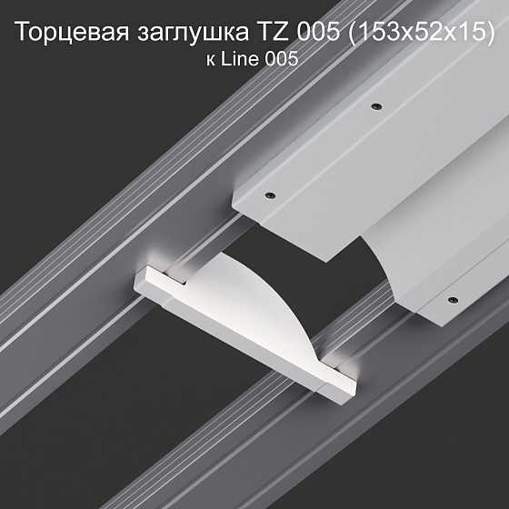 Торцевая заглушка TZ 005 к Line 005