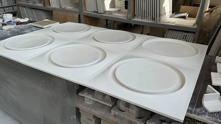 3D панель гипсовая 080 1