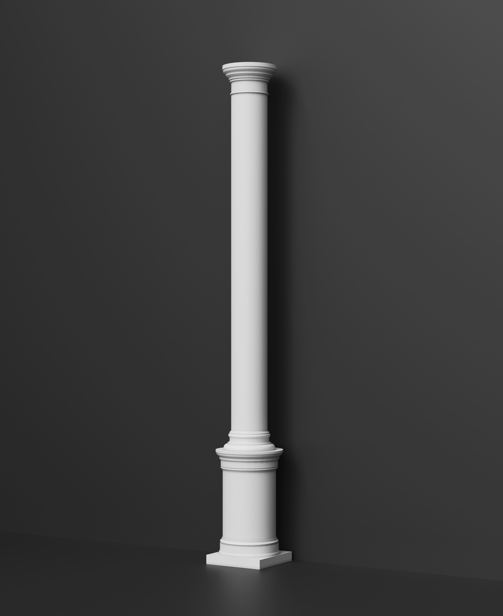 Колонна гипсовая КК 014