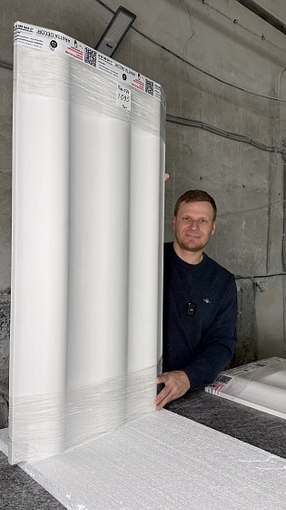 3D панель гипсовая 074