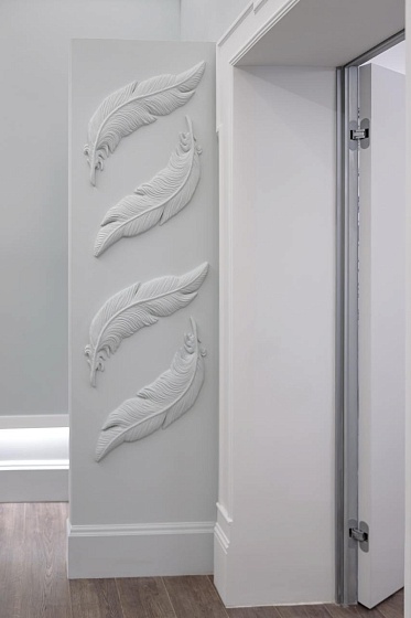 Угловой элемент гипсовый ДЭЛГ 040 к ЛГ 101 