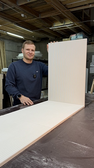 3D панель гипсовая 037