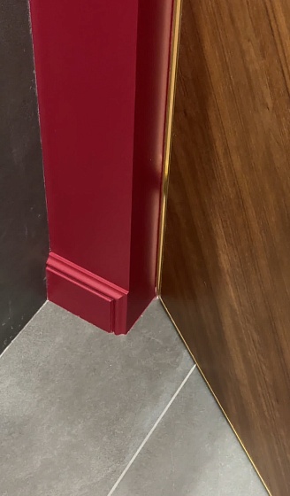 Плинтус напольный гипсовый ПН 008