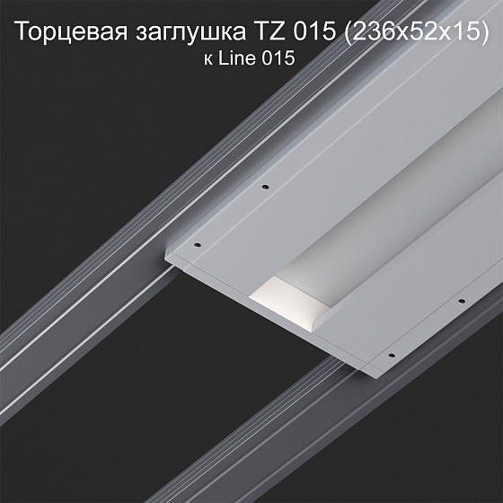 Торцевая заглушка TZ 015 к Line 015