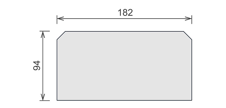 Основание балюстрады ОБ 001