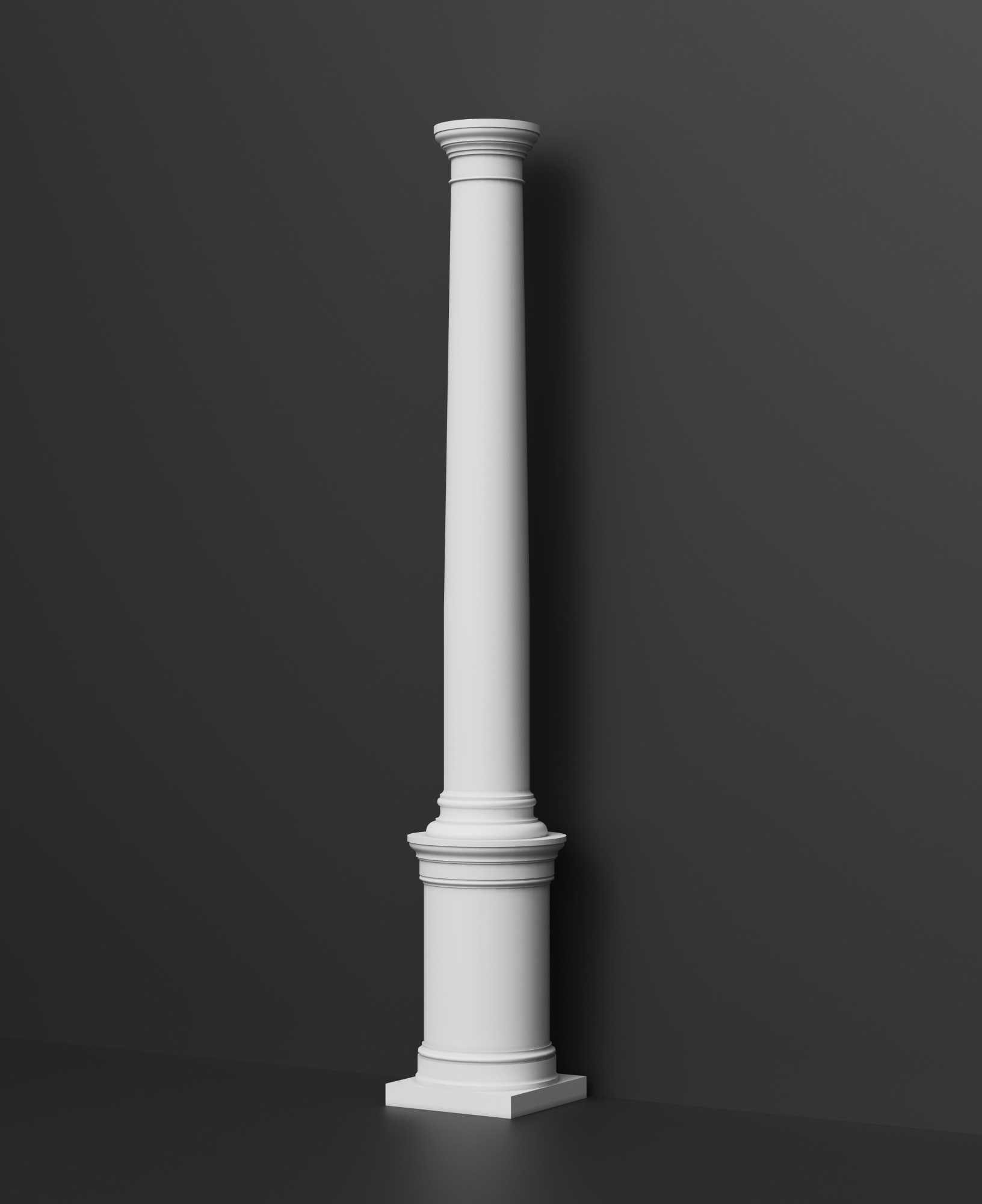 Колонна гипсовая КК 013