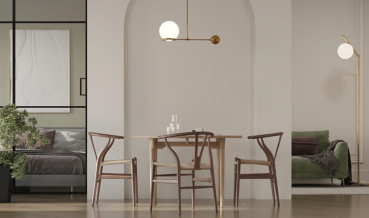 3D панель гипсовая 037