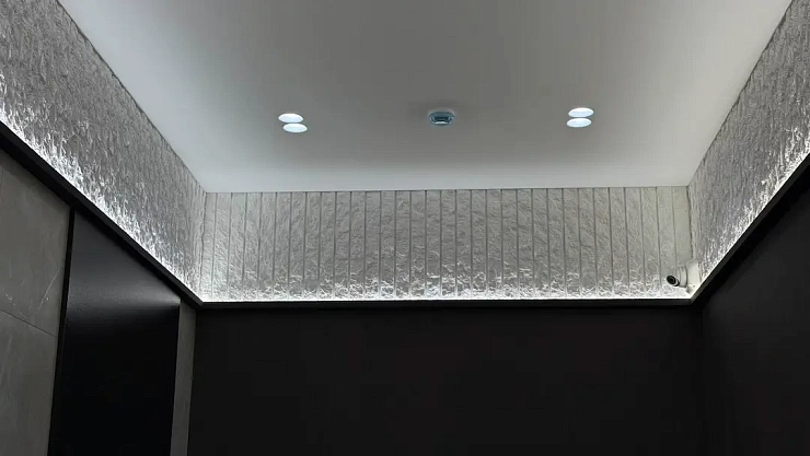 3D панель гипсовая скала 107